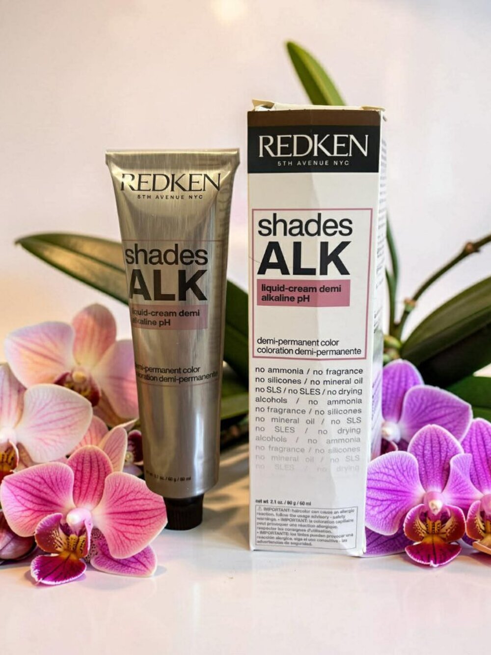 Redken Shades ALK Liquid Cream Demi Alkaline pH 2.1 oz 7NCH Fondue